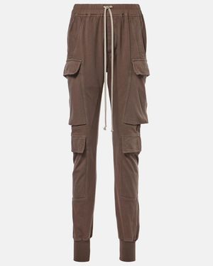 Rick Owens Drkshdw Jogginghose Mastodon Megacargo - Braun