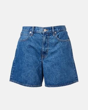 SLVRLAKE Denim Walker Denim Shorts - Blue