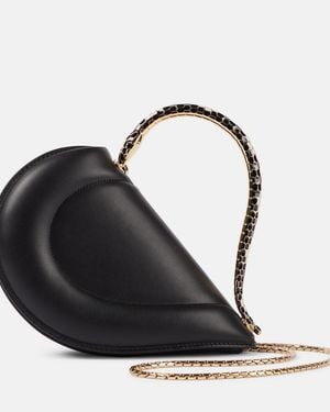 BVLGARI Tote Bag Serpenti Cuore 1968 Aus Leder - Schwarz