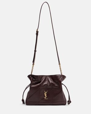 Saint Laurent Jamie Small Leather Shoulder Bag - Red