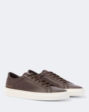 Common Projects Achilles Leather Sneakers - Brown