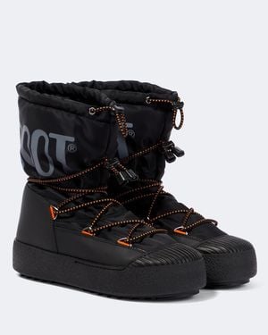 Moon Boot Logo Snow Boots - Black