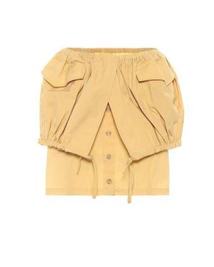 Jacquemus Minirock La Jupe Cueillette - Natur