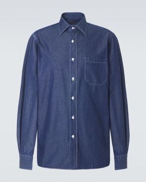 Rubinacci Camicia - Blu