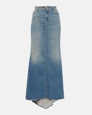 Dorothee Schumacher Denim Love Denim Maxi Skirt - Blue