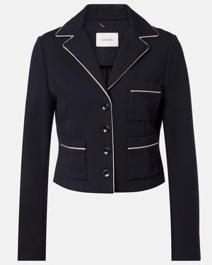 Dorothee Schumacher Emotional Essence Cropped Blazer - Blue