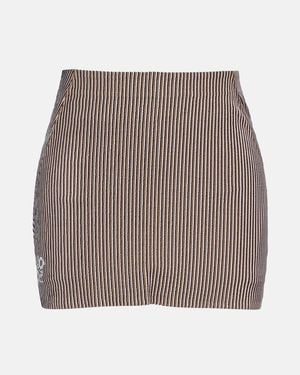 Loewe X On Jacquard Jersey Miniskirt - Brown