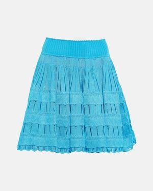 Alaïa Alaïa Crinoline Skirt - Blue