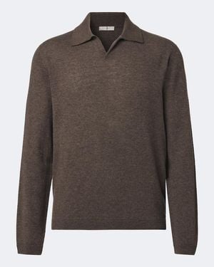 The Row Polopullover Ripley Aus Kaschmir - Braun