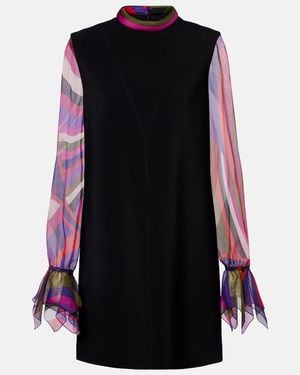 PUCCI Iride Cady Minidress - Black