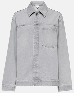 Bottega Veneta Denim Jackets - Grey
