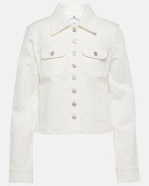 Courreges Denim Jacket - White