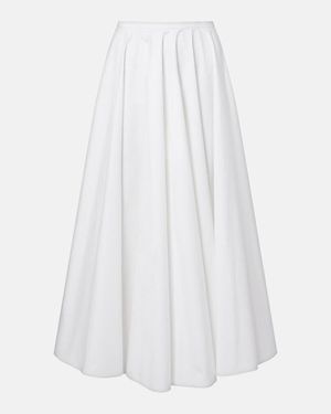Givenchy Cotton Midi Skirt - White