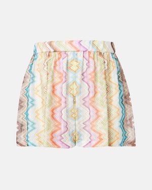Missoni Zigzag Shorts - White