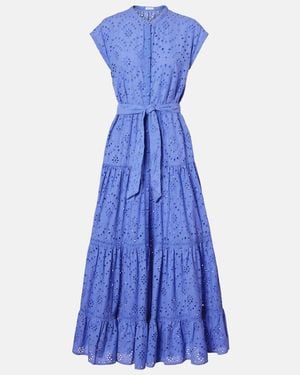 Poupette Kora Cotton Shirt Dress - Blue