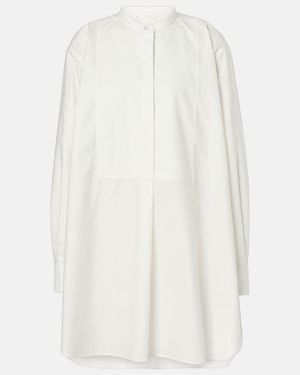The Row Hari Oversized Cotton Shirt - White