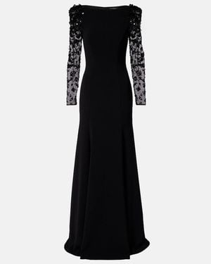 Jenny Packham Sylvia Embellished Gown - Black