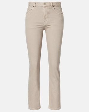 The Row Riaco Slim-Fit Jeans - Natural