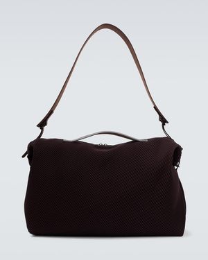 Homme Plissé Issey Miyake Pleats Duffel Bag - Black