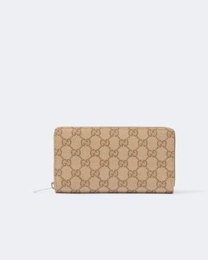Gucci Portemonnaie Essence Classic Gg - Natur