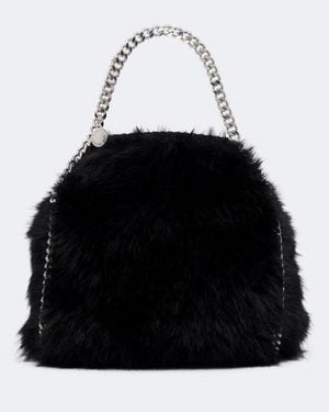 Stella McCartney Falabella Small Top-Handle Bag - Black