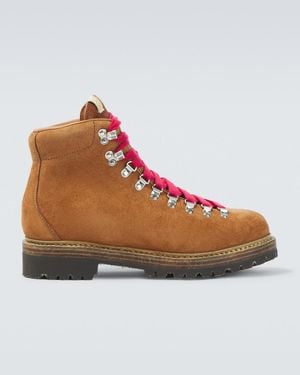 Visvim Whymper Suede Ankle Boots - Brown