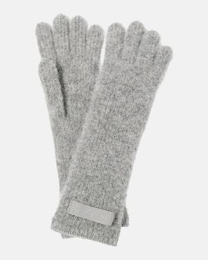 Jacquemus Les Gants Gros Grain Wool-Blend Gloves - Grey