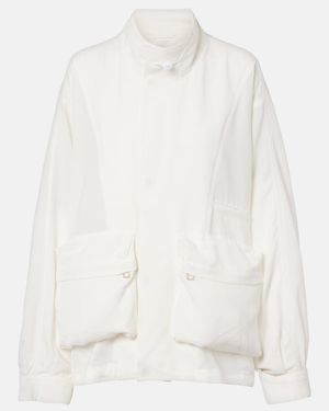 Frankie Shop Breya Oversized Jacket - White