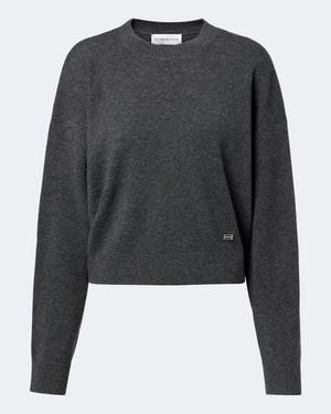 Victoria Beckham Pullover Aus Wolle Und Kaschmir - Schwarz