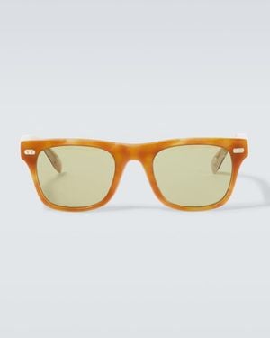 Brunello Cucinelli Eckige Sonnenbrille - Braun