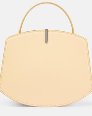 SAVETTE Florence 20 Leather Tote Bag - Natural