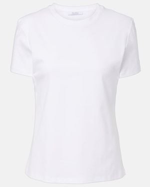 Max Mara Madia Cotton Jersey T-Shirt - White