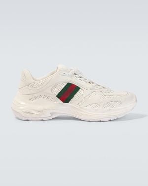 Gucci 2.0 Leather Trainers - White
