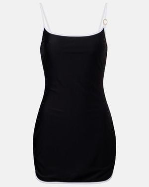 Oséree Jersey Minidress - Black