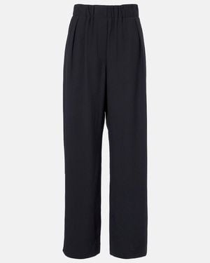 Jil Sander Pantalones Anchos - Azul