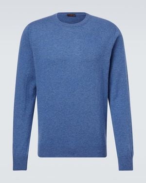 Rubinacci Cashmere Sweater - Blue