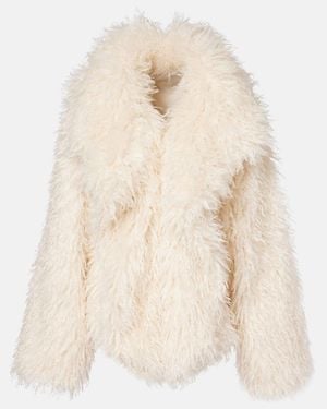 Norma Kamali Oversized Coat - Natural