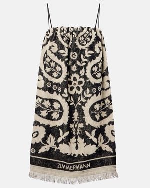 Zimmermann Rhiannon Towel Mini Dress - Multicolour