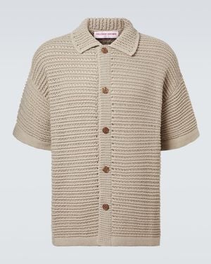 Orlebar Brown Knitted Cotton Bowling Shirt - Natural