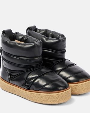 Isabel Marant Heta Rain Boots - Black