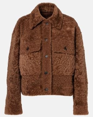 Brunello Cucinelli Shearling Jacket - Brown
