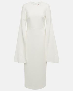 ROKSANDA Bridal Zimara Crepe Midi Dress - White