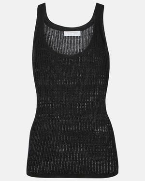 Gabriela Hearst Nevin Cashmere And Silk Tank Top - Black