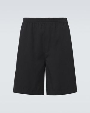 FRAME Wool Shorts - Black