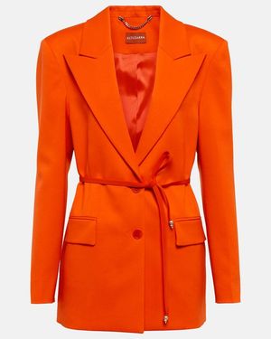 Altuzarra Fenice Wool Blazer - Orange