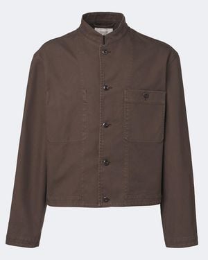Lemaire Denim Jacket - Brown