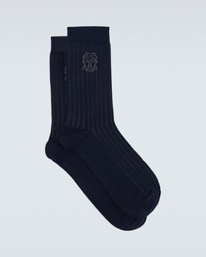 Brunello Cucinelli Calzini - Blu