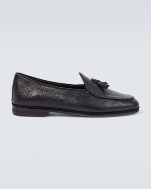 Rubinacci Loafers Marphy Aus Leder - Schwarz