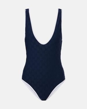 Gucci Banador Con Gg - Azul