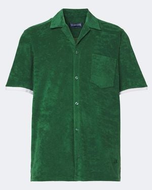 Vilebrequin Camicia Clarck - Verde